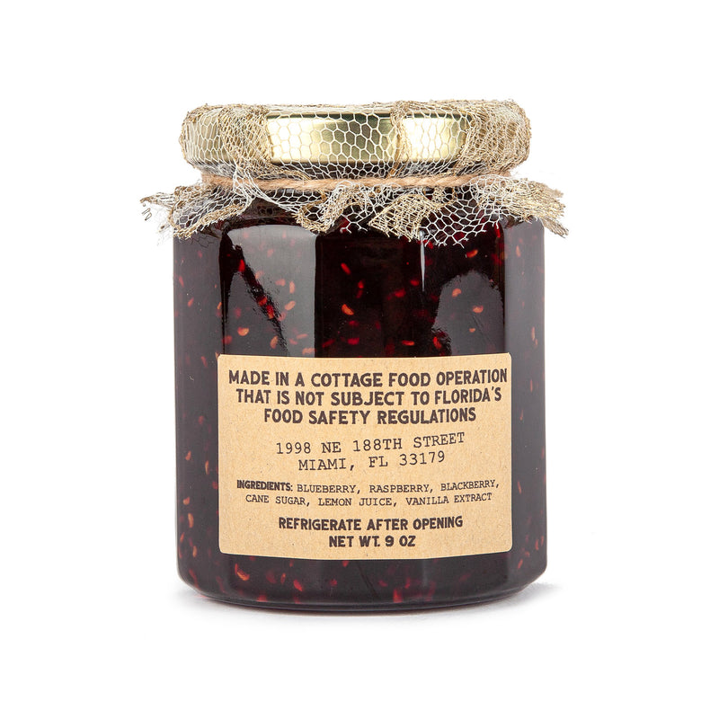 Tri-Berry Gourmet Jam